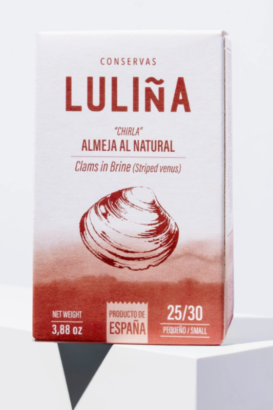 Conservas Luliña Natural Clams