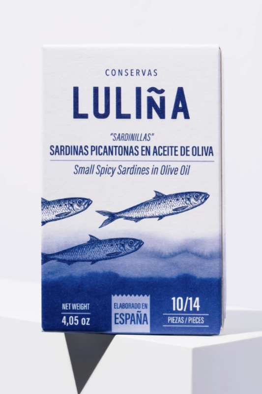 Luliña Sardines (Small Sardines) in Spicy Olive Oil