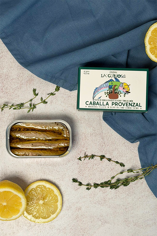 La Curiosa Provenzal Mackerel Fillets (120g)