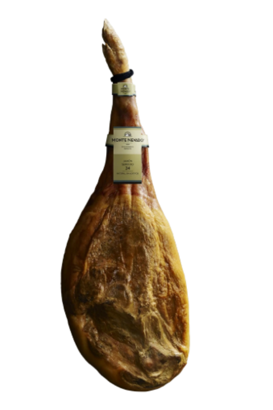 Monte Nevado Whole Serrano Ham - Aged 24 Months! - Bone in