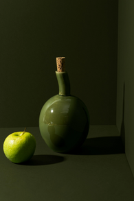 Stoneware Olive Oil Bottle | 34 oz- Different Colours