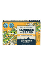 Patagonia Sardines + White Beans with Lemon, Garlic & Leeks, 120 g — updated front packaging