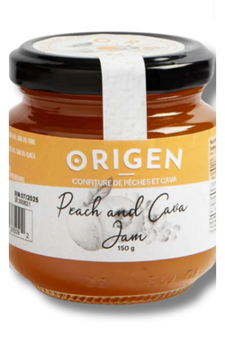 Origen Peach & Cava Jam, 150g