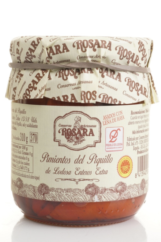 Rosara Whole Piquillo Peppers Extra 370 ml