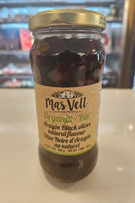 Mas Vell Organic Black Aragon Olives