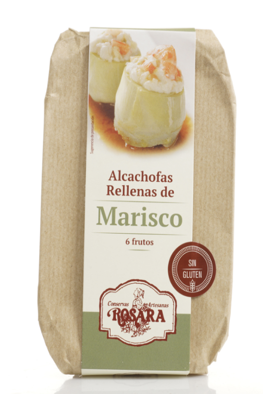 Rosara Artichokes Stuffed with Seafood 6 Pieces 445 ml