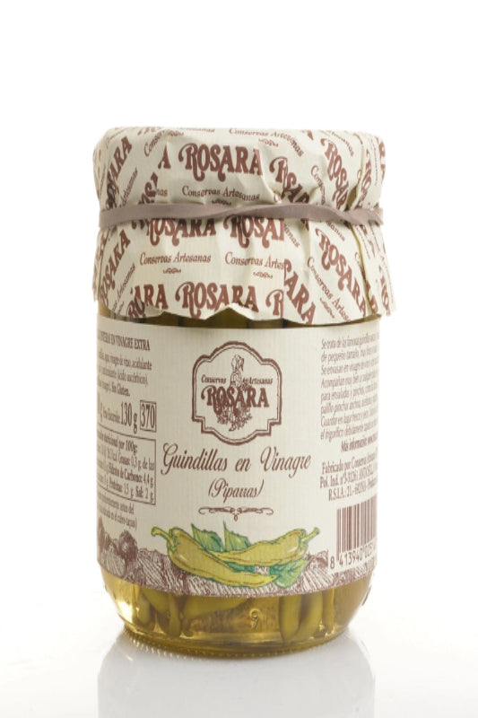 Guindillas (Chilli Peppers in Vinegar) Jar 370 Ml.0