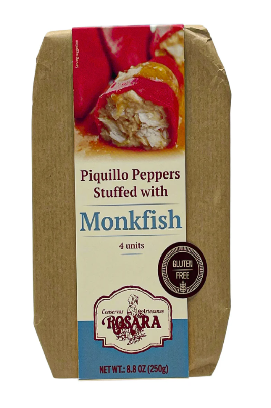 Rosara Piquillo Peppers Stuffed with Monkfish