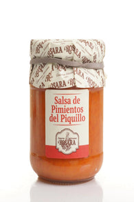 Piquillo Pepper Sauce Jar 212 Ml.