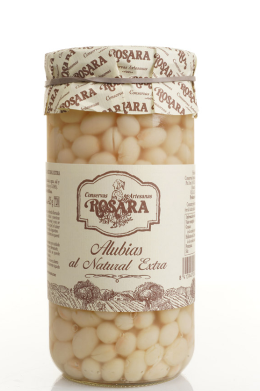 Rosara Round White Beans 720ml