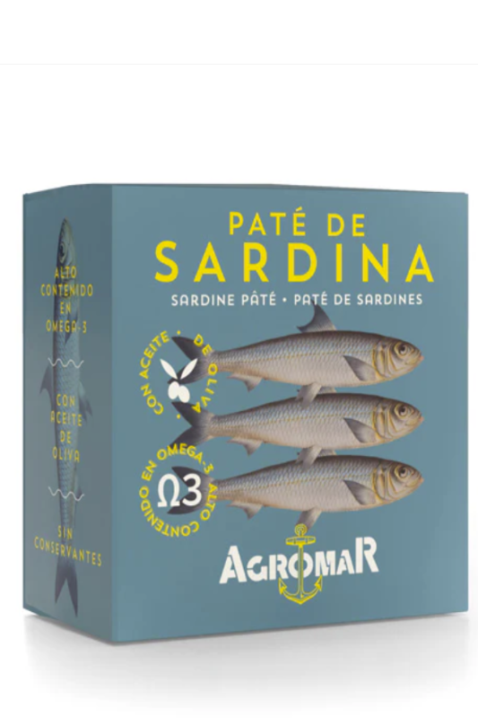 Sardine Pate - Paté de Sardina. Agromar, 100 g