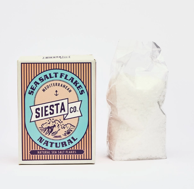 Siesta Natural Sea Salt Flakes (125g)