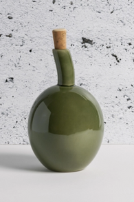 Stoneware Olive Oil Bottle | 34 oz- Different Colours