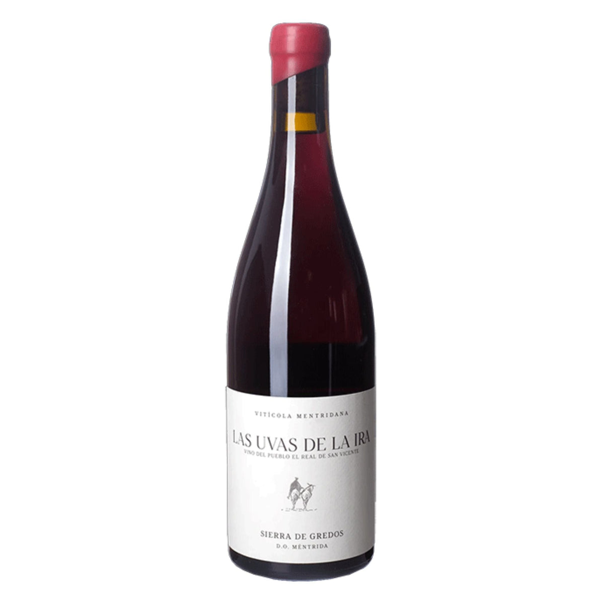 Vitícola Mentridana Las Uvas de la Ira red wine bottle