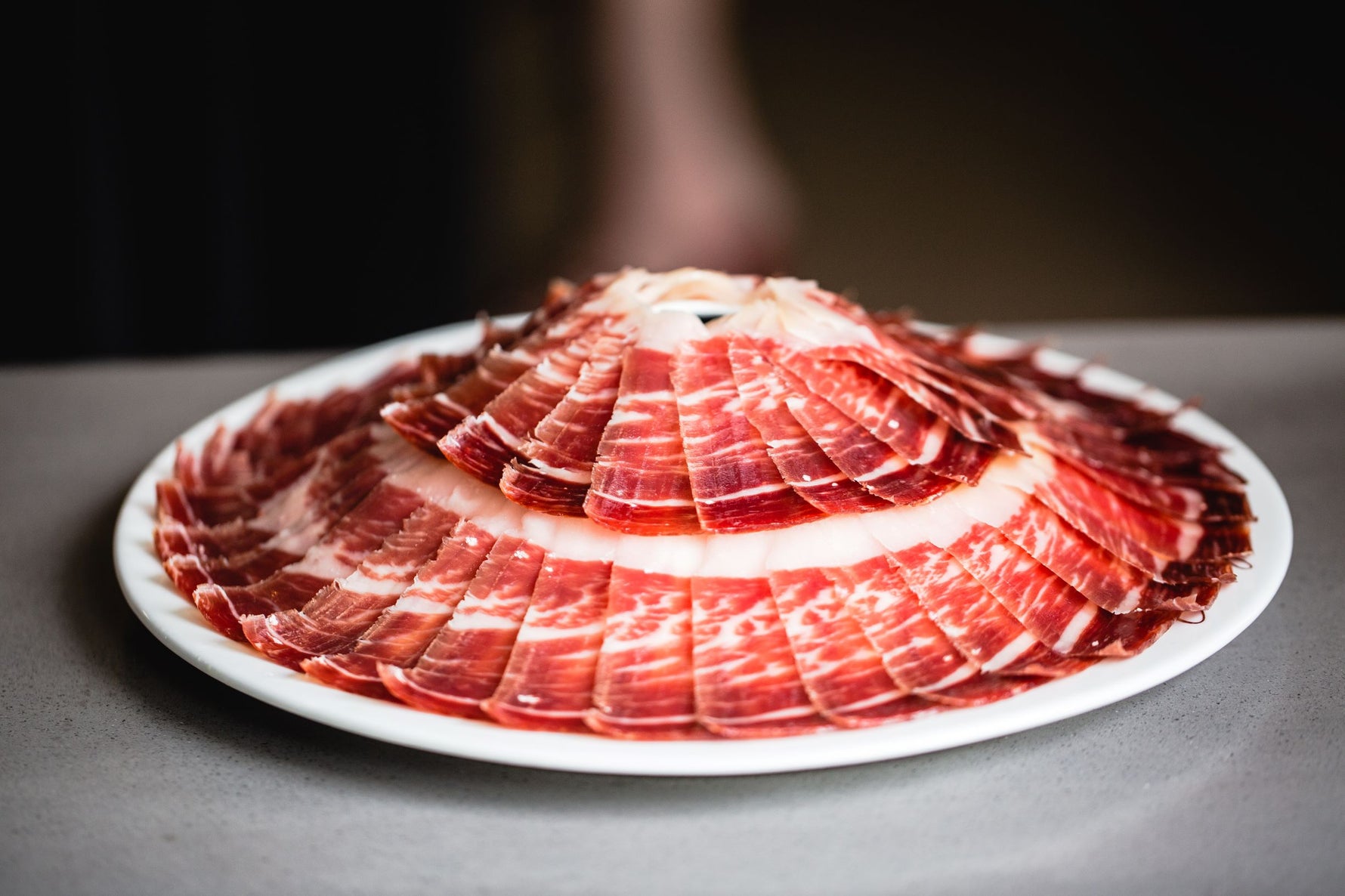 Cinco Jotas (5J) 100% Acorn-fed Hand Carved Ibérico Ham Bellota (100g) Cured for 36 months - Spanish Pig