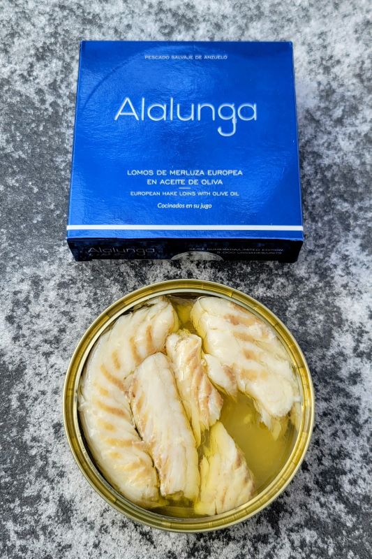 Alalunga Hake Loins in EVOO 110g