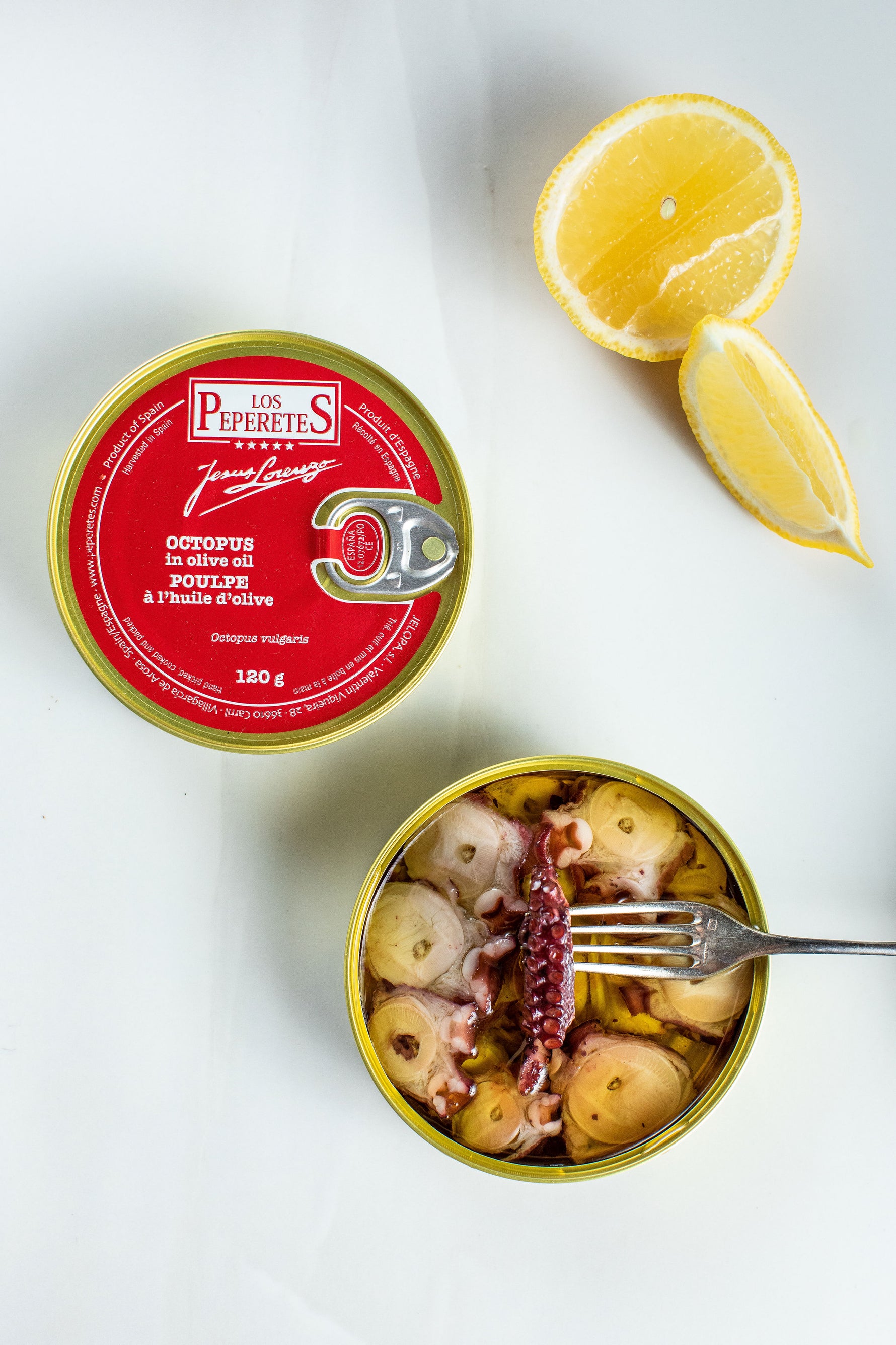 Los Peperetes Octopus in Olive Oil - Spanish Pig