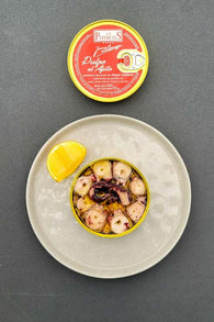 Peperetes Octopus with Garlic and Olive Oil