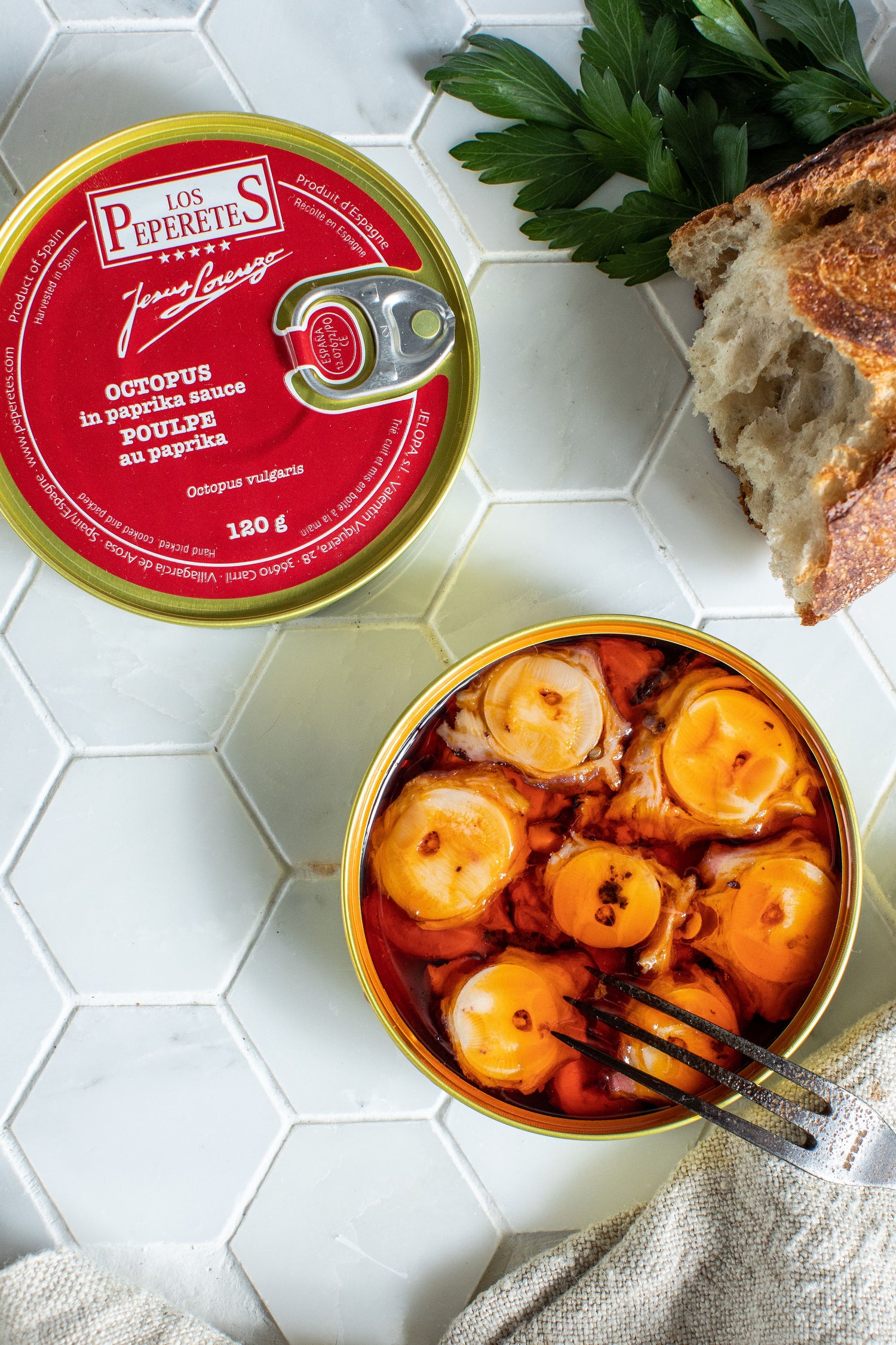 Los Peperetes Octopus in Paprika Sauce - Spanish Pig