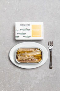Patagonia Provisions Roasted Garlic Mackerel in Olive Oil