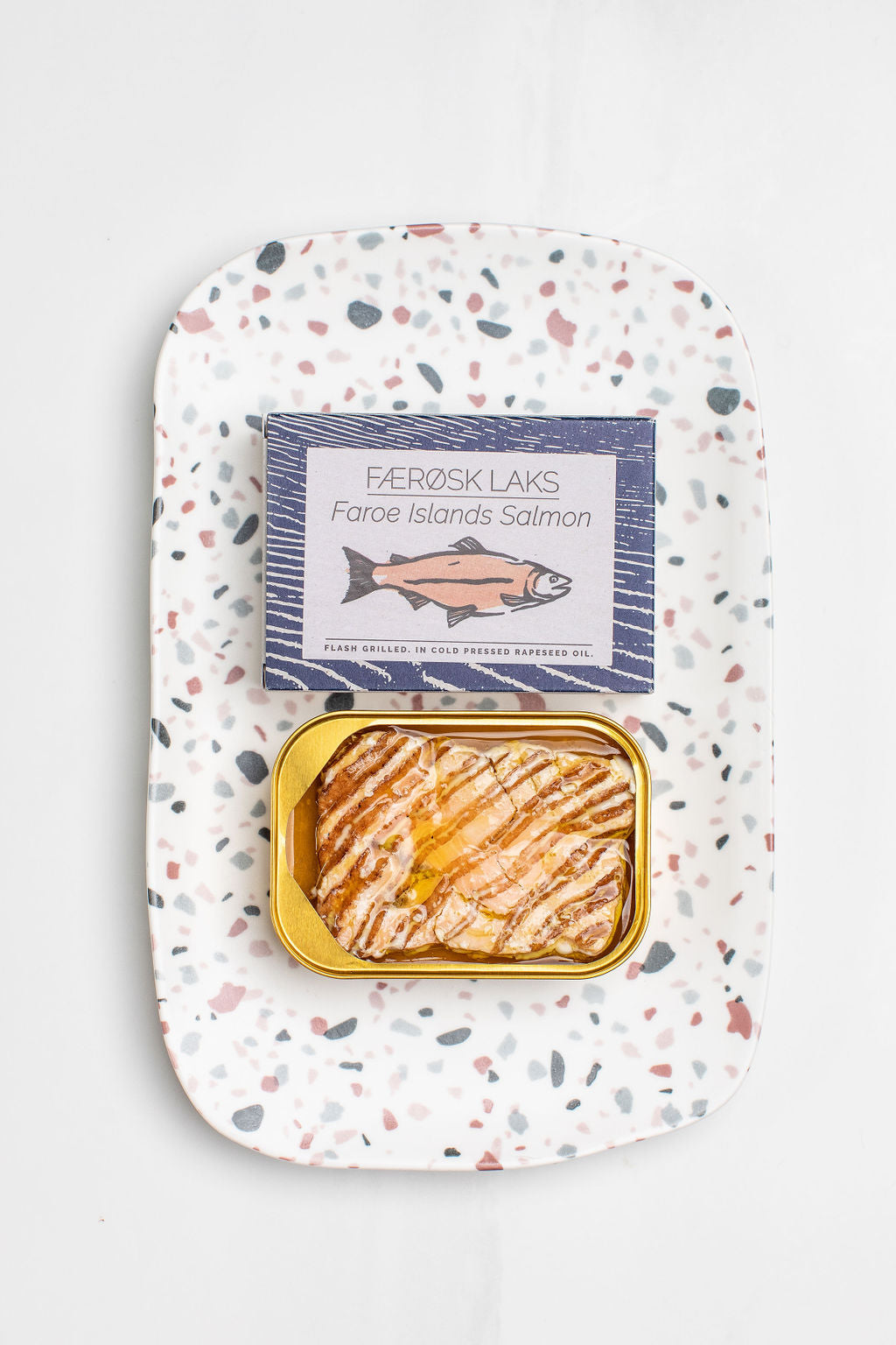 Fangst Færøsk Laks No. 1 Faroe Islands Salmon Flash Grilled, 110g
