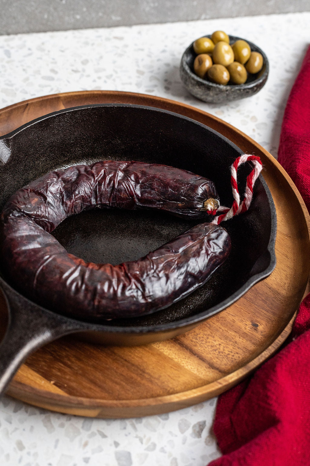 Señorio Iberian Acorn-Fed Blood Morcilla (350g-400g) - Spanish Pig