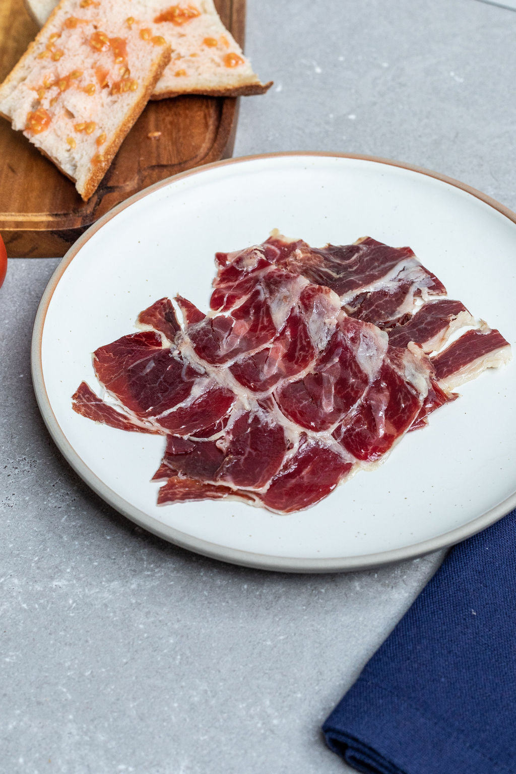 * ON SALE* Cinco Jotas (5J) Hand Sliced Iberico de Bellota Shoulder- 70g - Spanish Pig