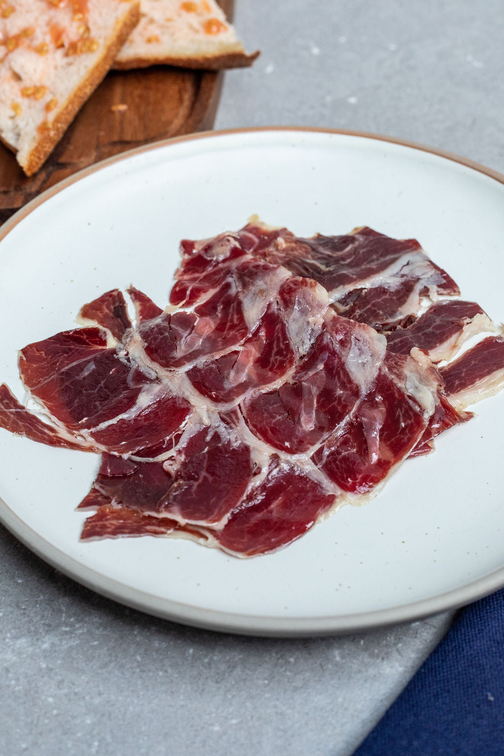 * ON SALE* Cinco Jotas (5J) Hand Sliced Iberico de Bellota Shoulder- 70g - Spanish Pig