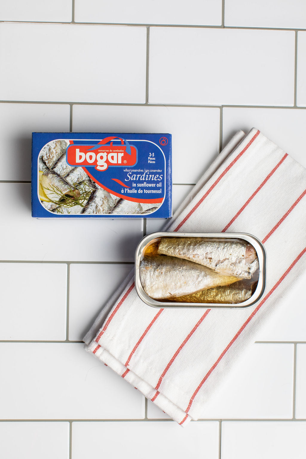 Sardines in Spicy Sunflower Oil By Bogar