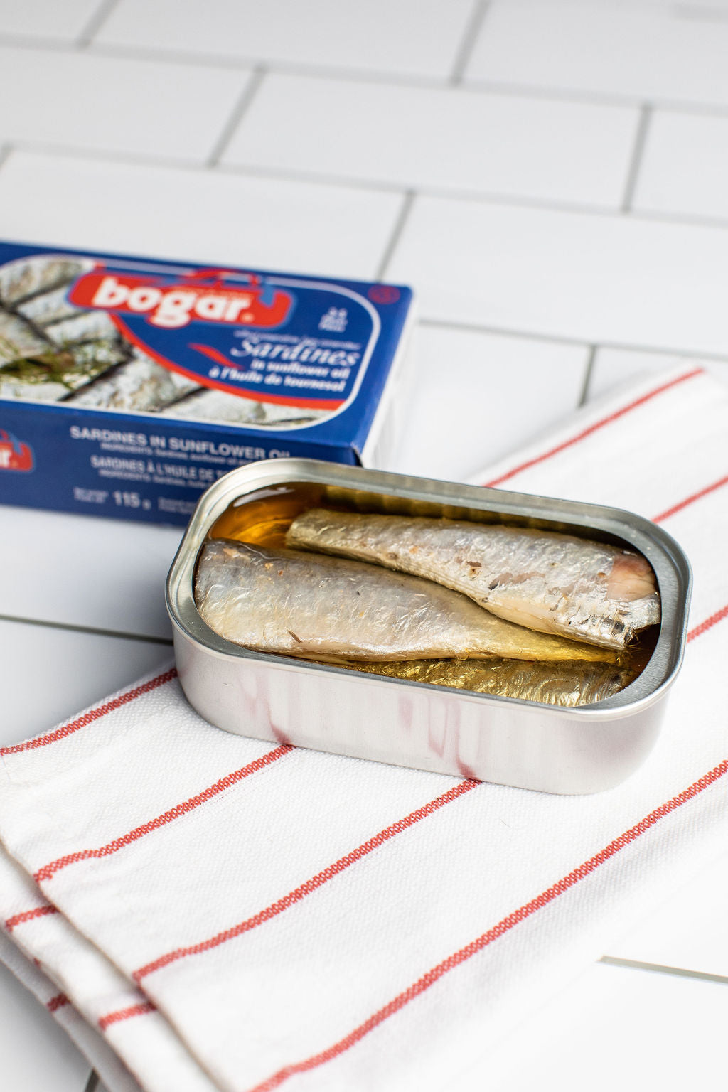 Sardines in Spicy Sunflower Oil By Bogar