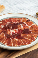 Montaraz Iberico (100%) de Bellota Ham. Hand Carved (80g) - Spanish Pig