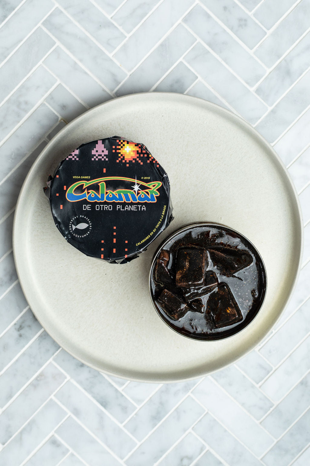 Gueyemar Braised Squid in Ink - Spanish Pig