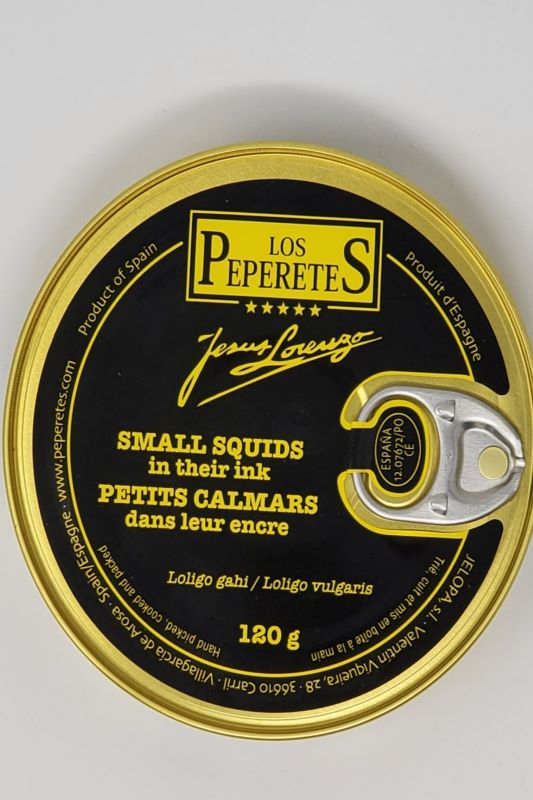 Los Peperetes Small Squids in Their Ink - Spanish Pig