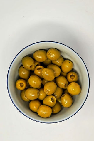 Palla olive - manique en coton 16,5x33 cm