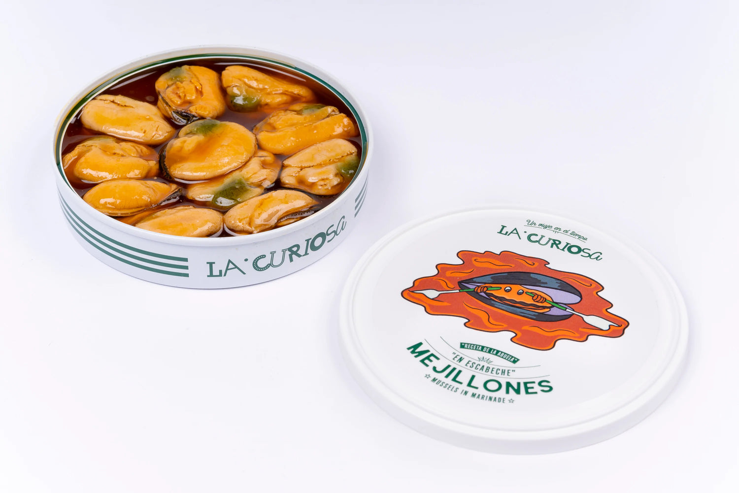 La Curiosa Spicy Marinated Mussels (120g)