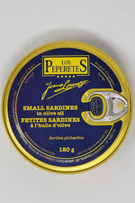 Los Peperetes Small Sardines in Olive Oil - Spanish Pig