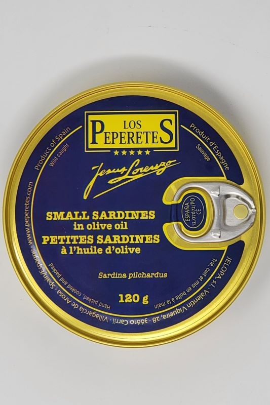 Los Peperetes Small Sardines in Olive Oil - Spanish Pig
