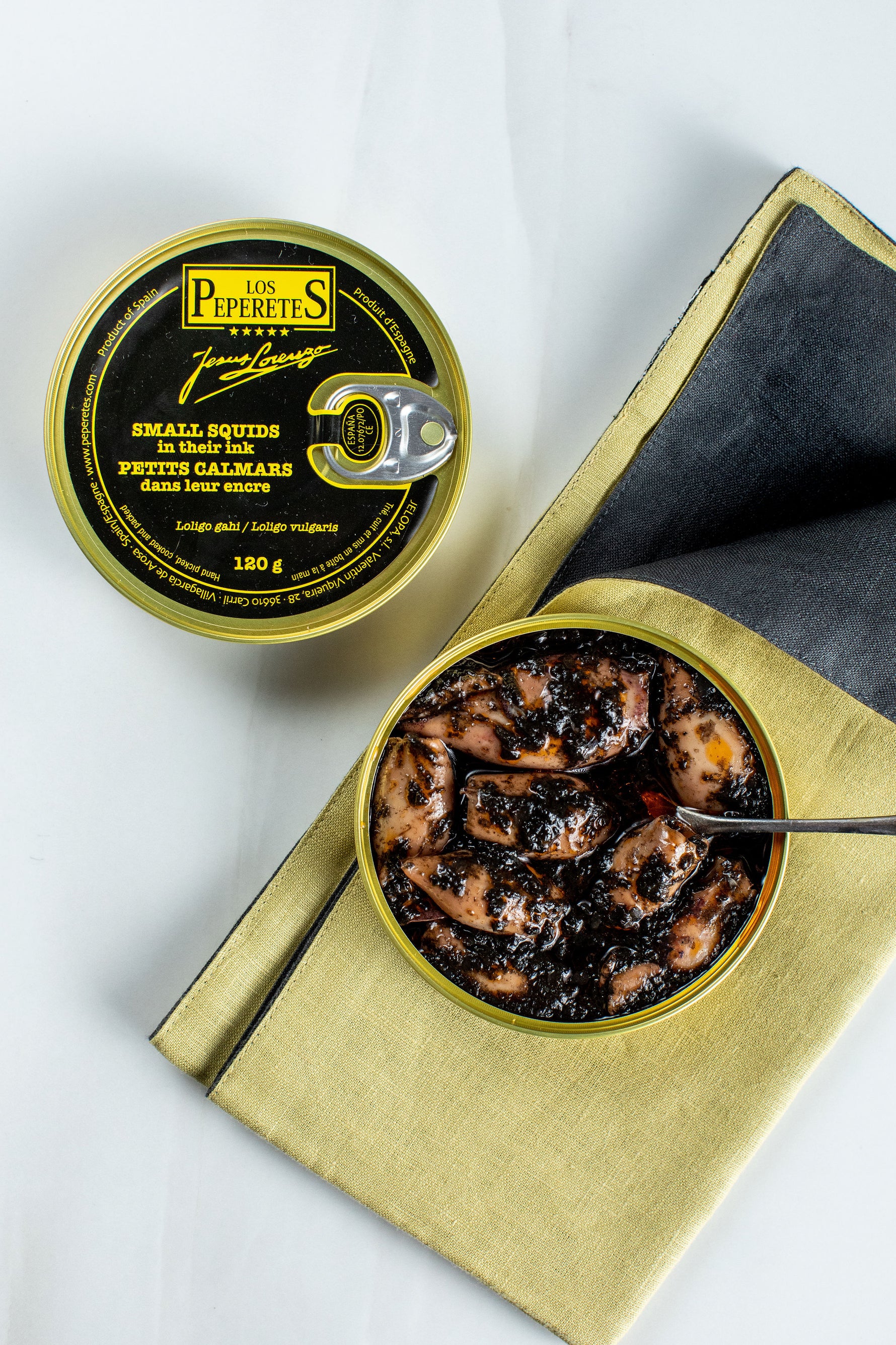 Los Peperetes Small Squids in Their Ink - Spanish Pig