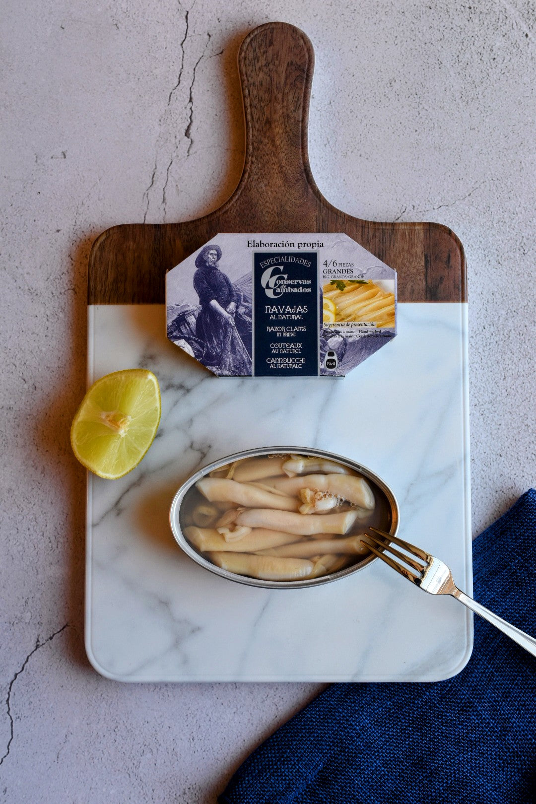 Cambados Especialidades Razor Clams