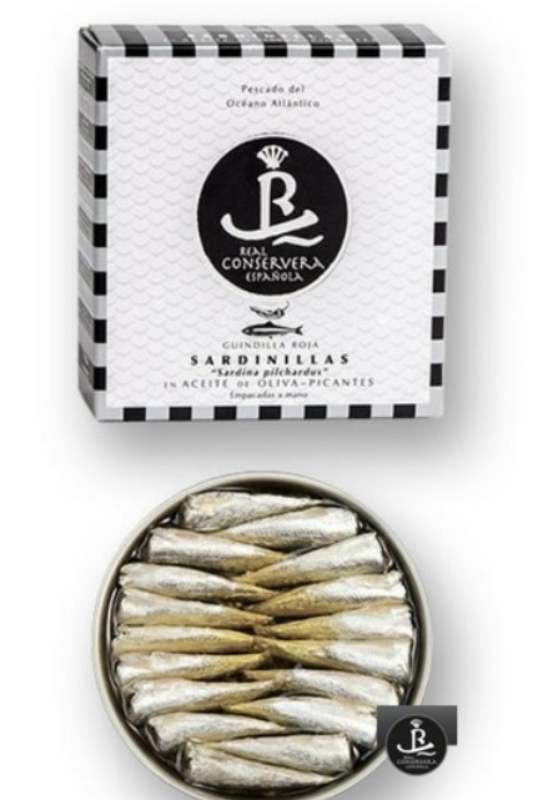 Real Conservera Española - Sardinillas in Spicy Olive Oil  (112g)