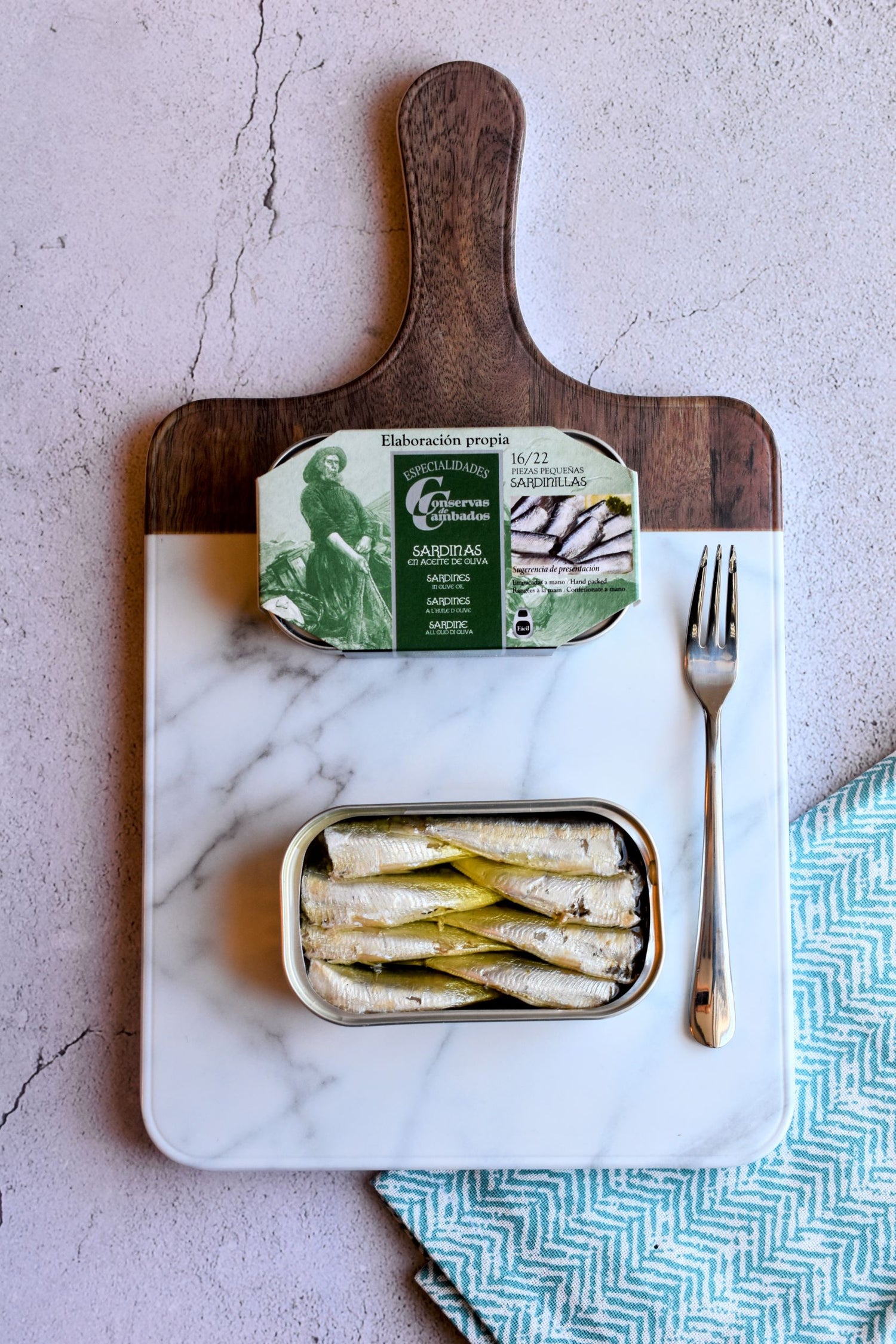 Cambados Especialidades Sardines in Olive Oil